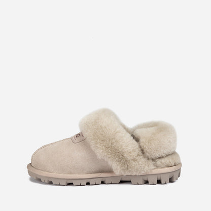 Ugg OZWEAR Coquette Slipper (Elastic Logo & Wool Strap) (Detachable Feature)