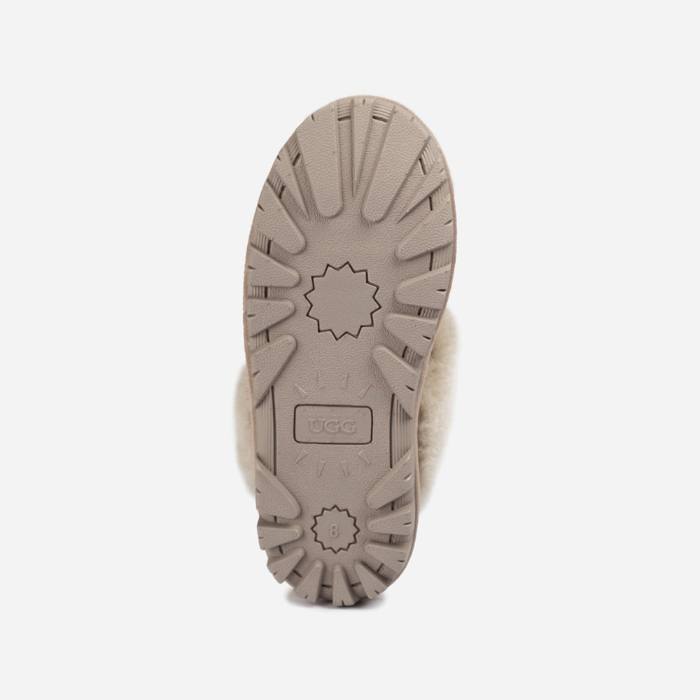 Ugg OZWEAR Coquette Slipper (Elastic Logo & Wool Strap) (Detachable Feature)