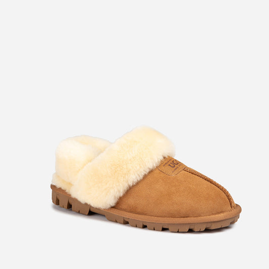 Ugg OZWEAR Coquette Slipper (Elastic Logo & Wool Strap) (Detachable Feature)