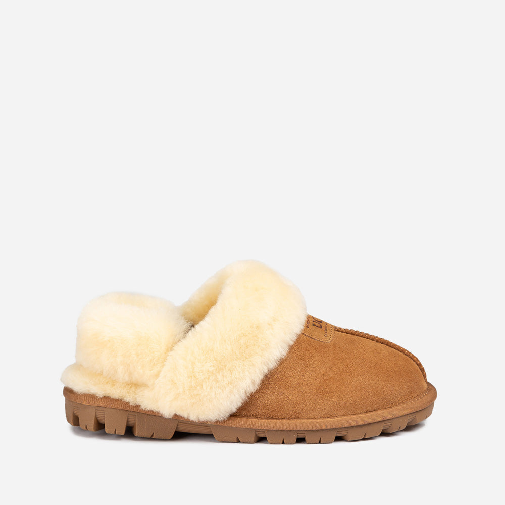 Ugg OZWEAR Coquette Slipper (Elastic Logo & Wool Strap) (Detachable Feature)