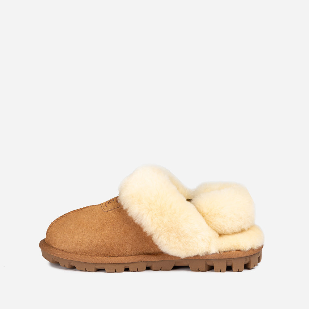 Ugg OZWEAR Coquette Slipper (Elastic Logo & Wool Strap) (Detachable Feature)