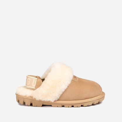 Ugg OZWEAR Coquette Slipper (Elastic Logo & Wool Strap) (Detachable Feature)