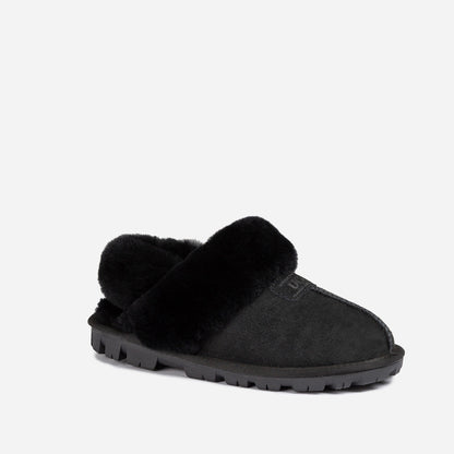 Ugg OZWEAR Coquette Slipper (Elastic Logo & Wool Strap) (Detachable Feature)