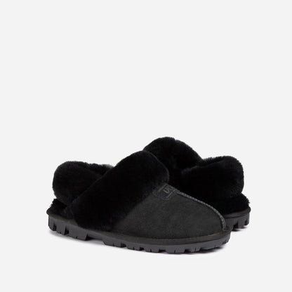 Ugg OZWEAR Coquette Slipper (Elastic Logo & Wool Strap) (Detachable Feature)