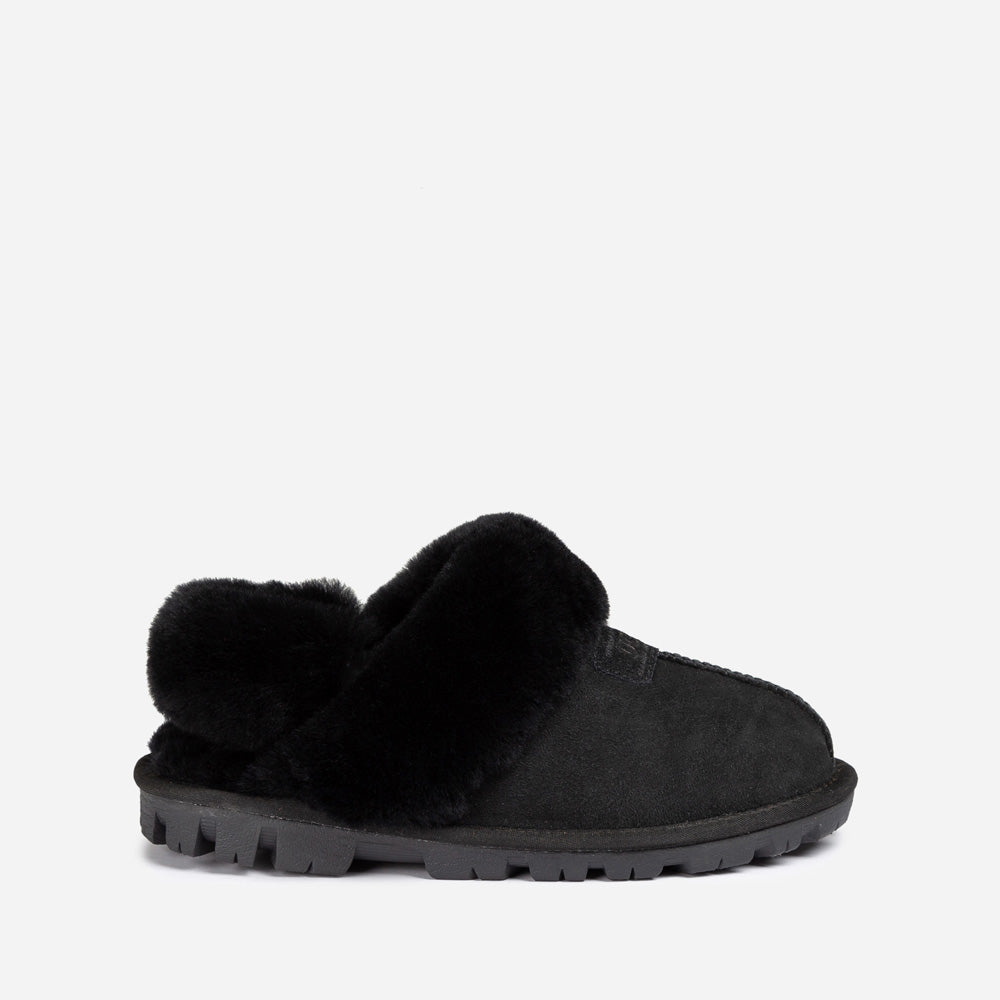 Ugg OZWEAR Coquette Slipper (Elastic Logo & Wool Strap) (Detachable Feature)