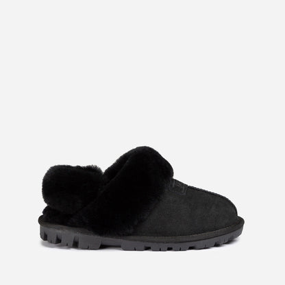 Ugg OZWEAR Coquette Slipper (Elastic Logo & Wool Strap) (Detachable Feature)