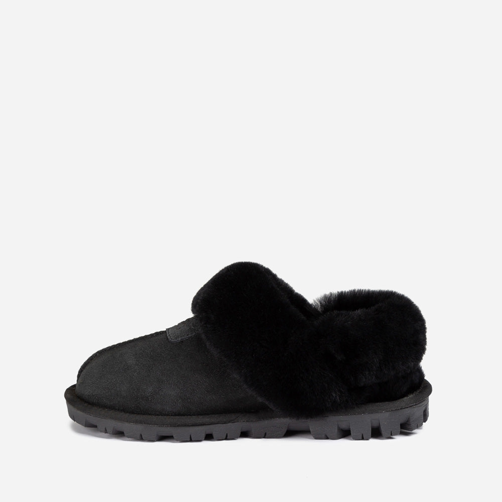 Ugg OZWEAR Coquette Slipper (Elastic Logo & Wool Strap) (Detachable Feature)