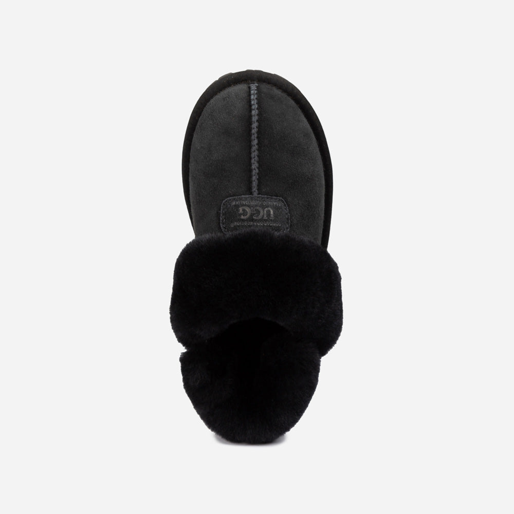 Ugg OZWEAR Coquette Slipper (Elastic Logo & Wool Strap) (Detachable Feature)
