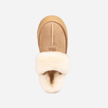 Ugg OZWEAR Coquette Platform Slipper (Elastic Logo & Wool Strap) (Detachable Feature)