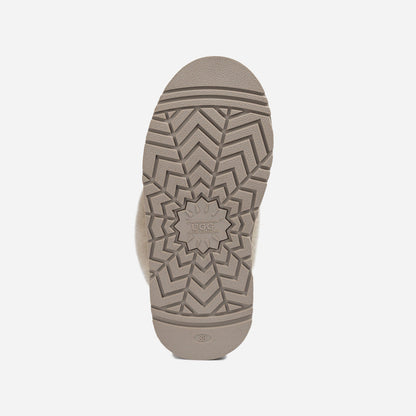 Ugg OZWEAR Coquette Platform Slipper (Elastic Logo & Wool Strap) (Detachable Feature)