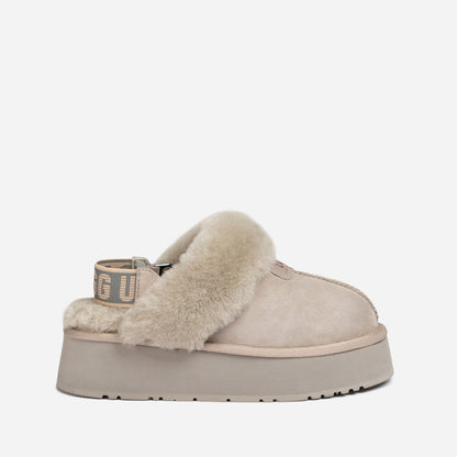 Ugg OZWEAR Coquette Platform Slipper (Elastic Logo & Wool Strap) (Detachable Feature)