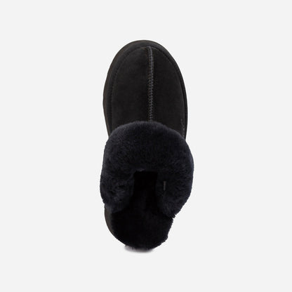 Ugg Platform Slipper (Elastic Logo & Wool Strap) 4.5cm (Detachable Feature)(Water Resistant)