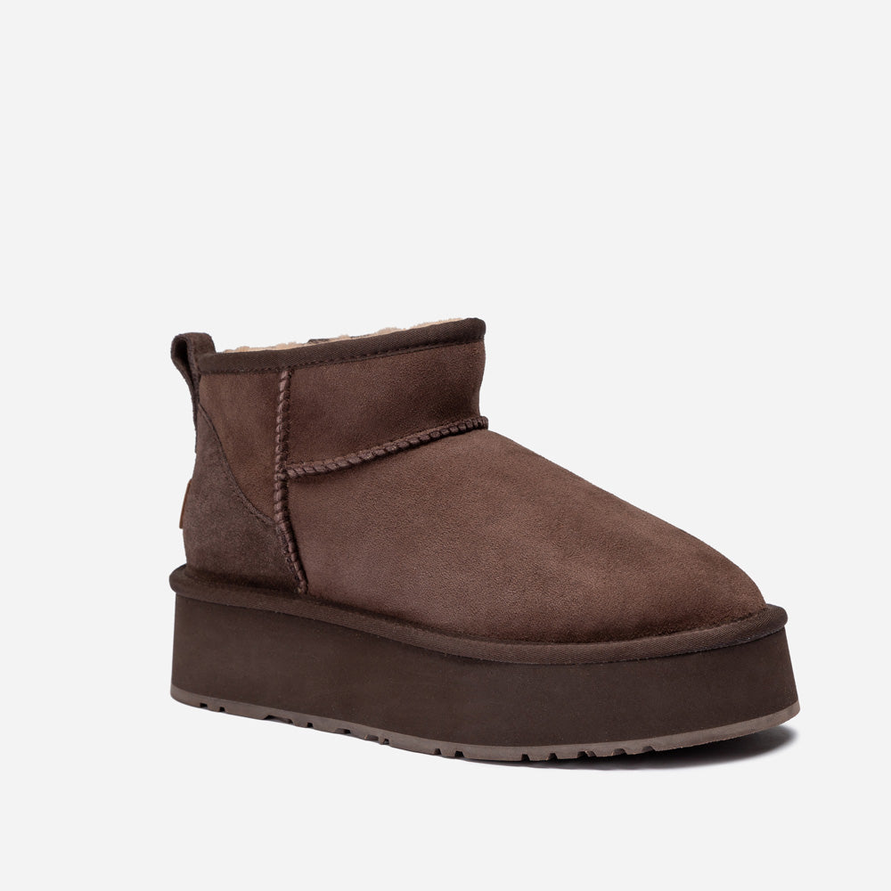 Ugg OZWEAR Classic Platform Ultra Mini Boots (Water Resistant)
