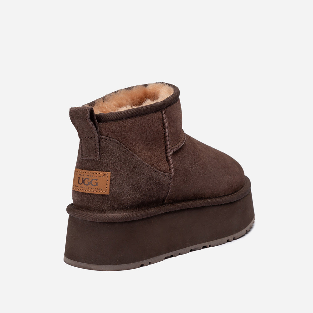 Ugg OZWEAR Classic Platform Ultra Mini Boots (Water Resistant)
