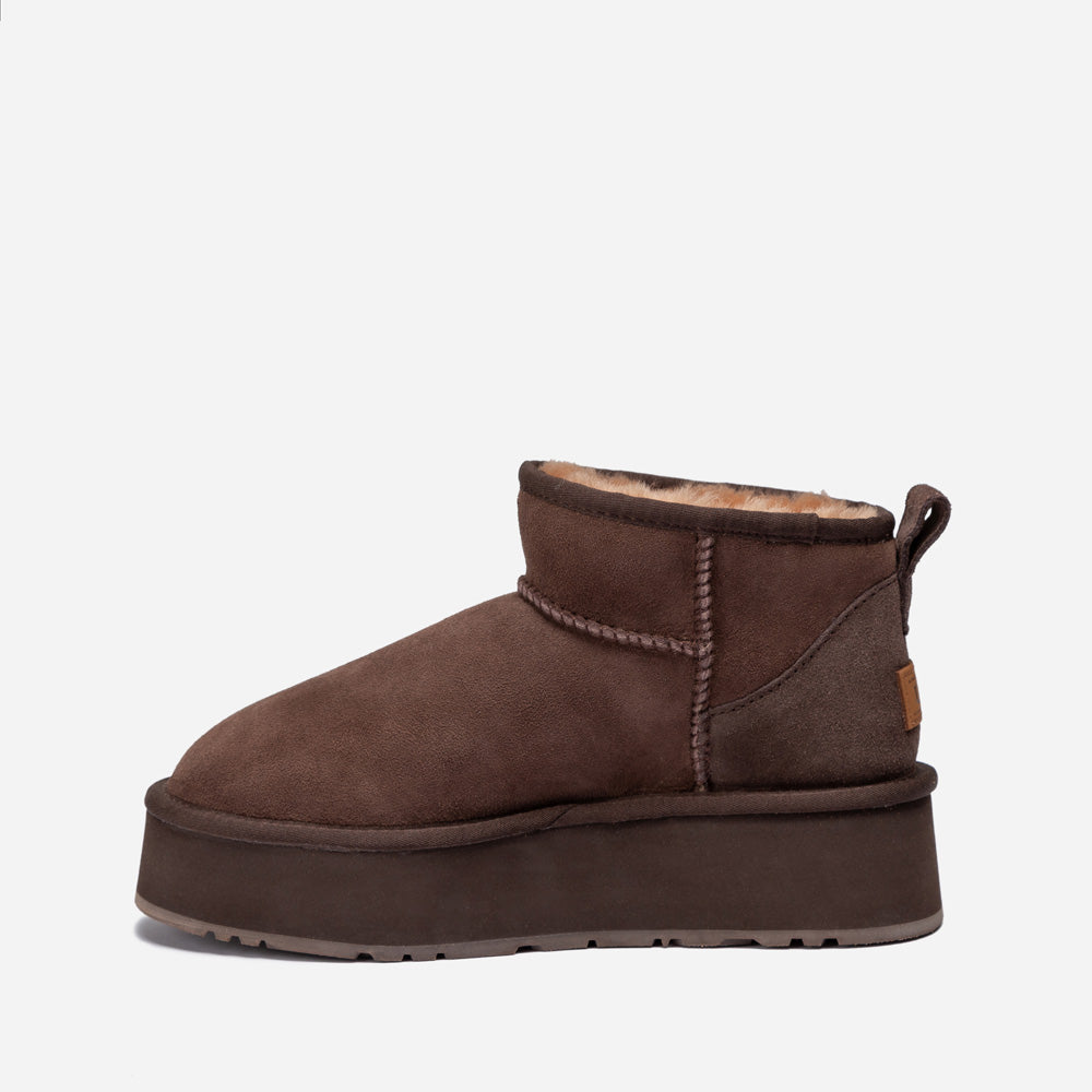 Ugg OZWEAR Classic Platform Ultra Mini Boots (Water Resistant)