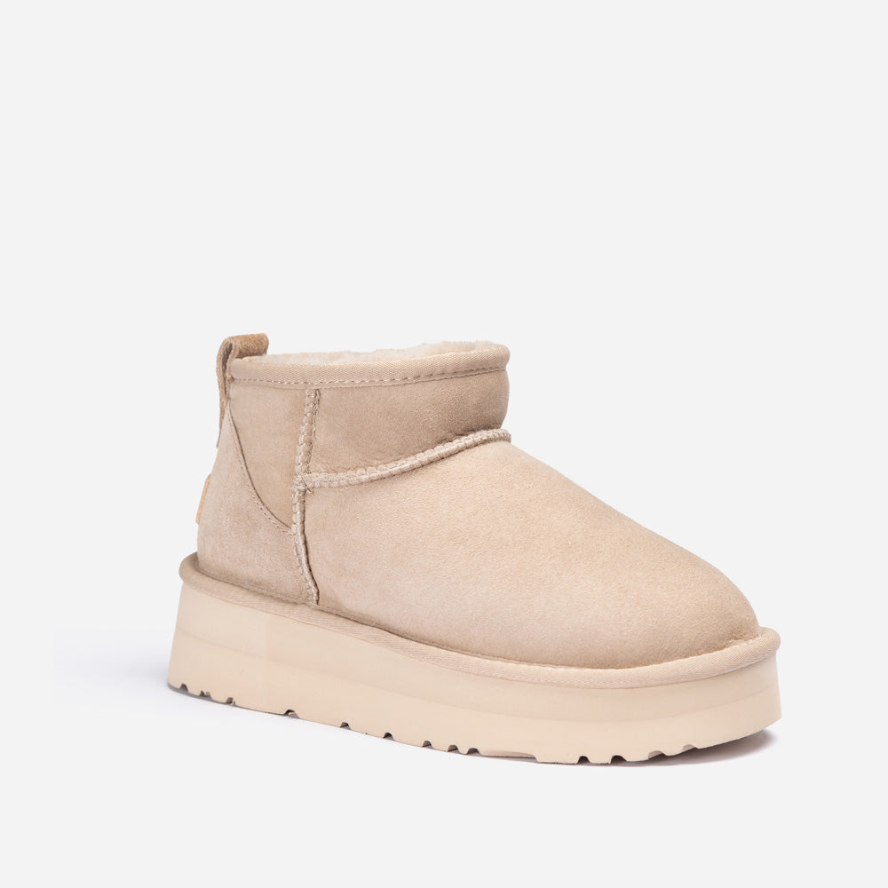 Ugg OZWEAR Classic Platform Ultra Mini Boots (Water Resistant)