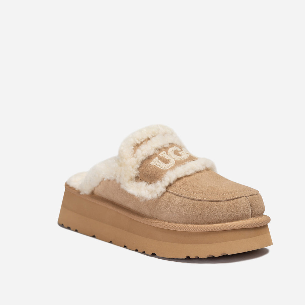 UggOZWEAR  Violet Shearling Platform Slipper OB938P