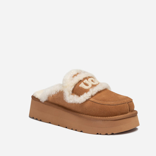 UggOZWEAR  Violet Shearling Platform Slipper OB938P