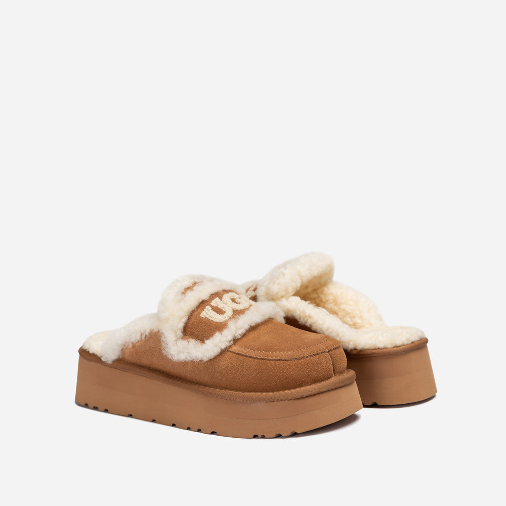 UggOZWEAR  Violet Shearling Platform Slipper OB938P