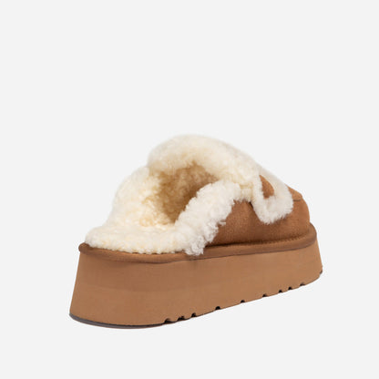 UggOZWEAR  Violet Shearling Platform Slipper OB938P