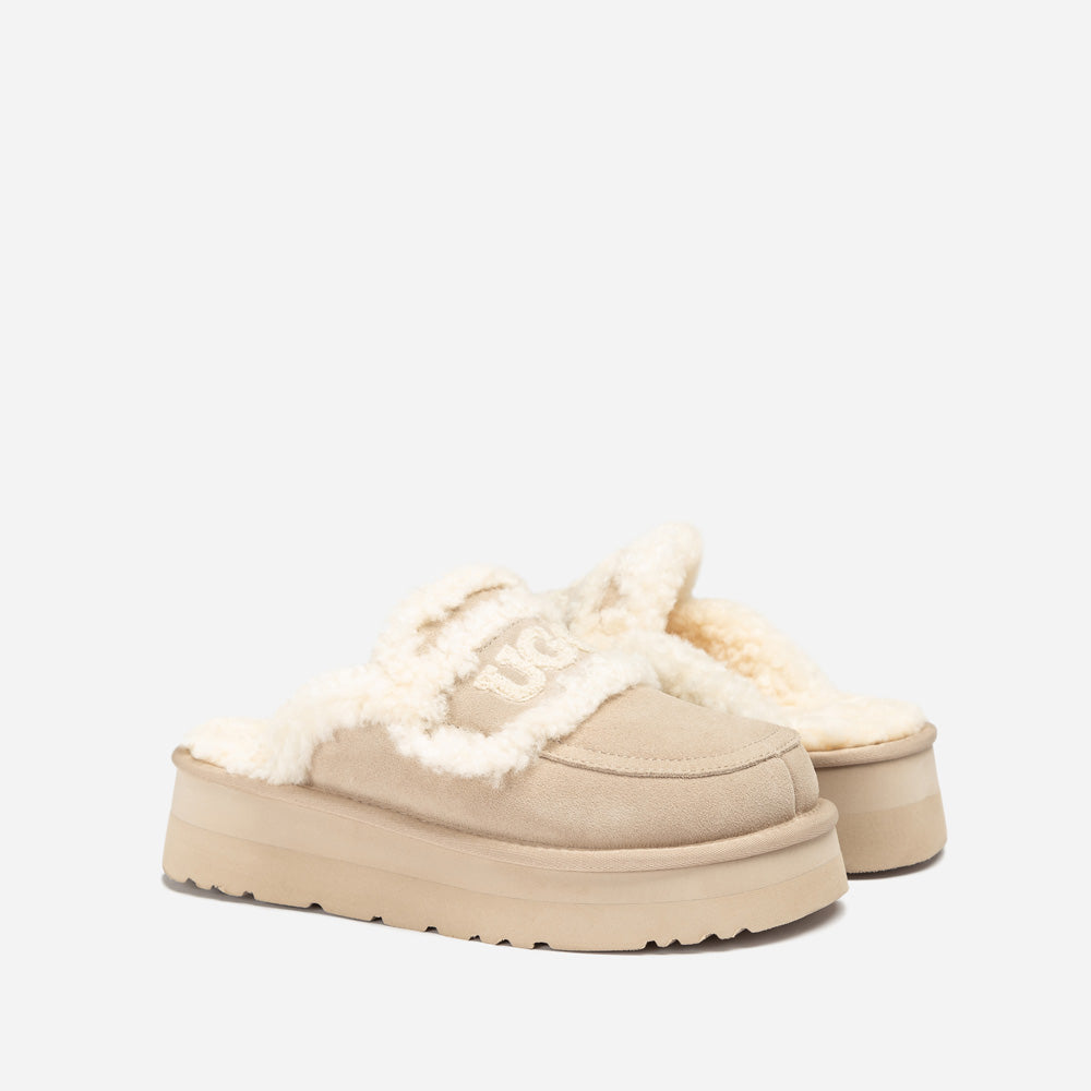 UggOZWEAR  Violet Shearling Platform Slipper OB938P