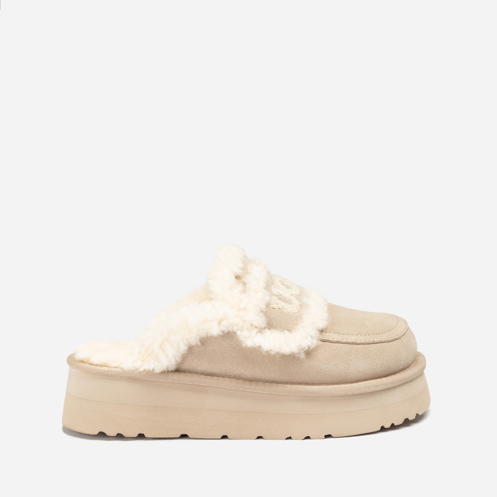 UggOZWEAR  Violet Shearling Platform Slipper OB938P