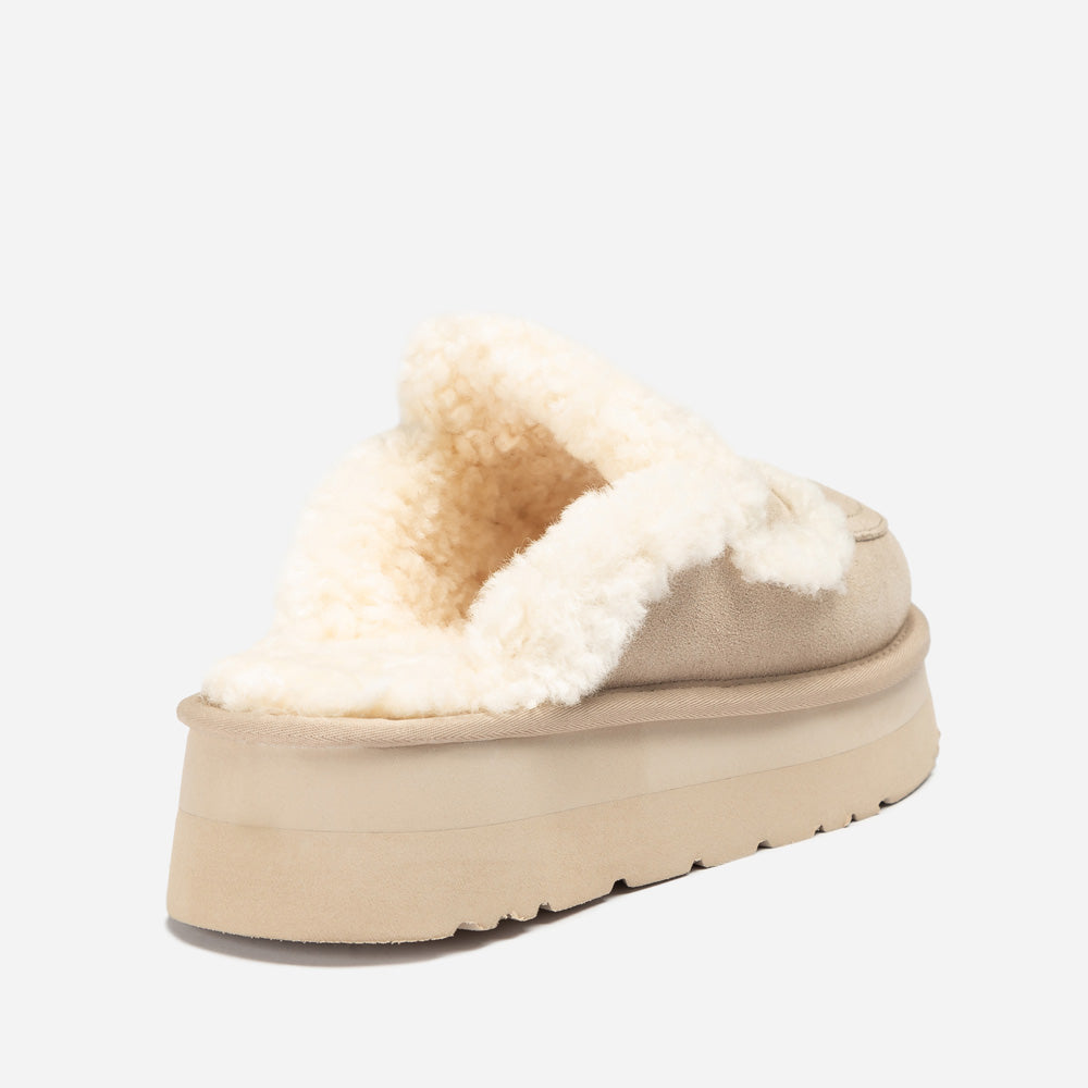 UggOZWEAR  Violet Shearling Platform Slipper OB938P