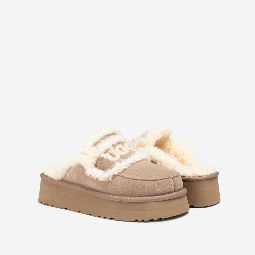 UggOZWEAR  Violet Shearling Platform Slipper OB938P