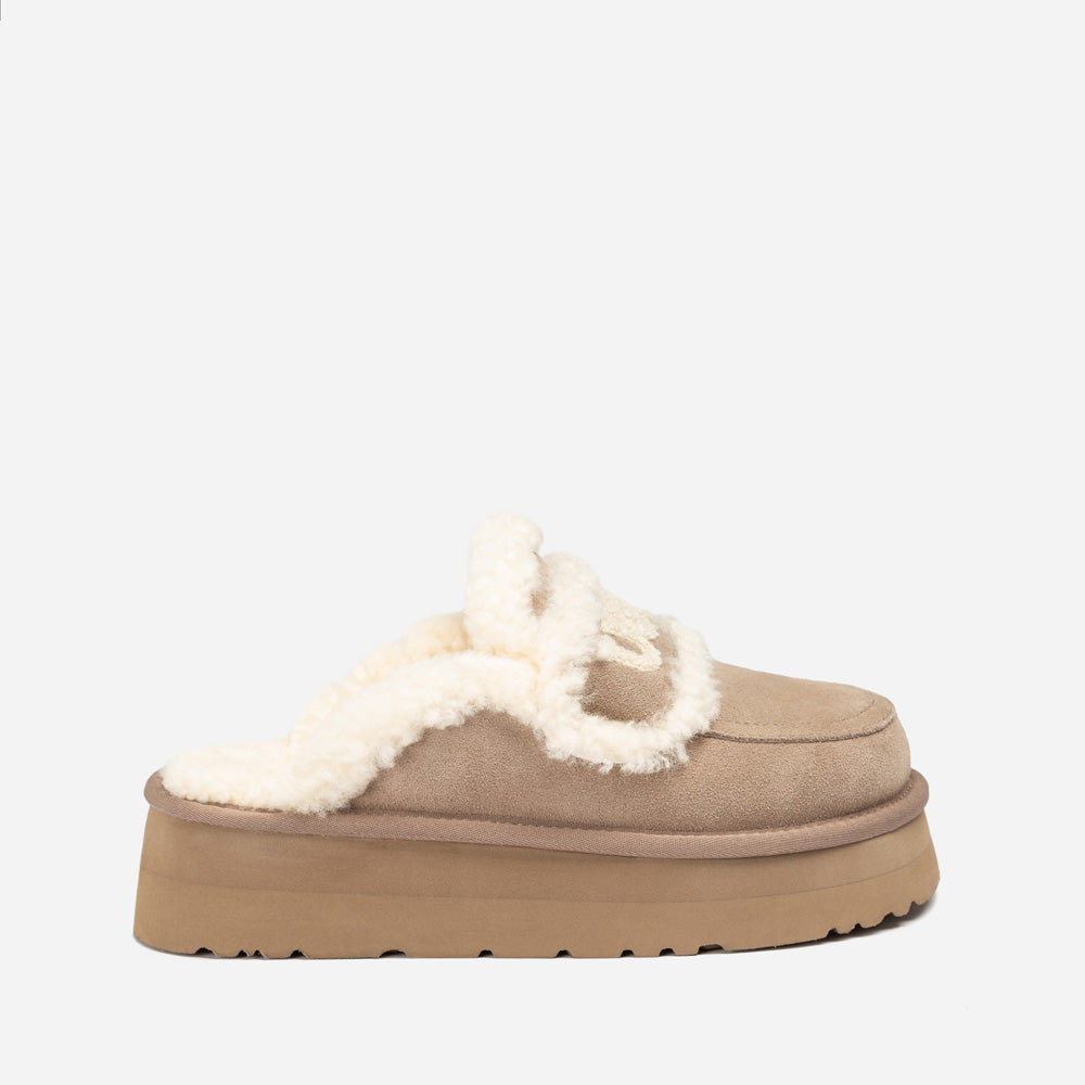 UggOZWEAR  Violet Shearling Platform Slipper OB938P