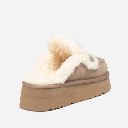 UggOZWEAR  Violet Shearling Platform Slipper OB938P