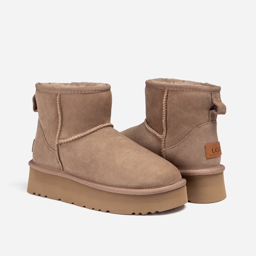 Ugg OZWEAR Classic Platform Mini Boots (Water Resistant)
