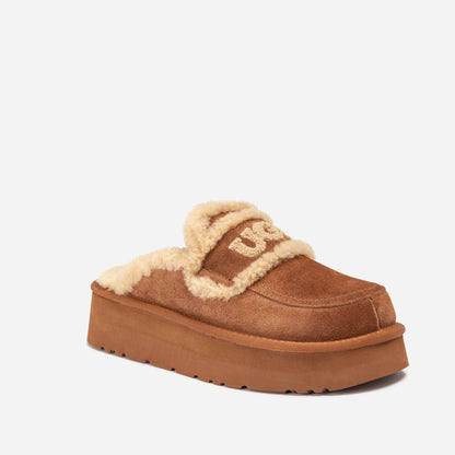 UggOZWEAR  Violet Shearling Platform Slipper OB938P