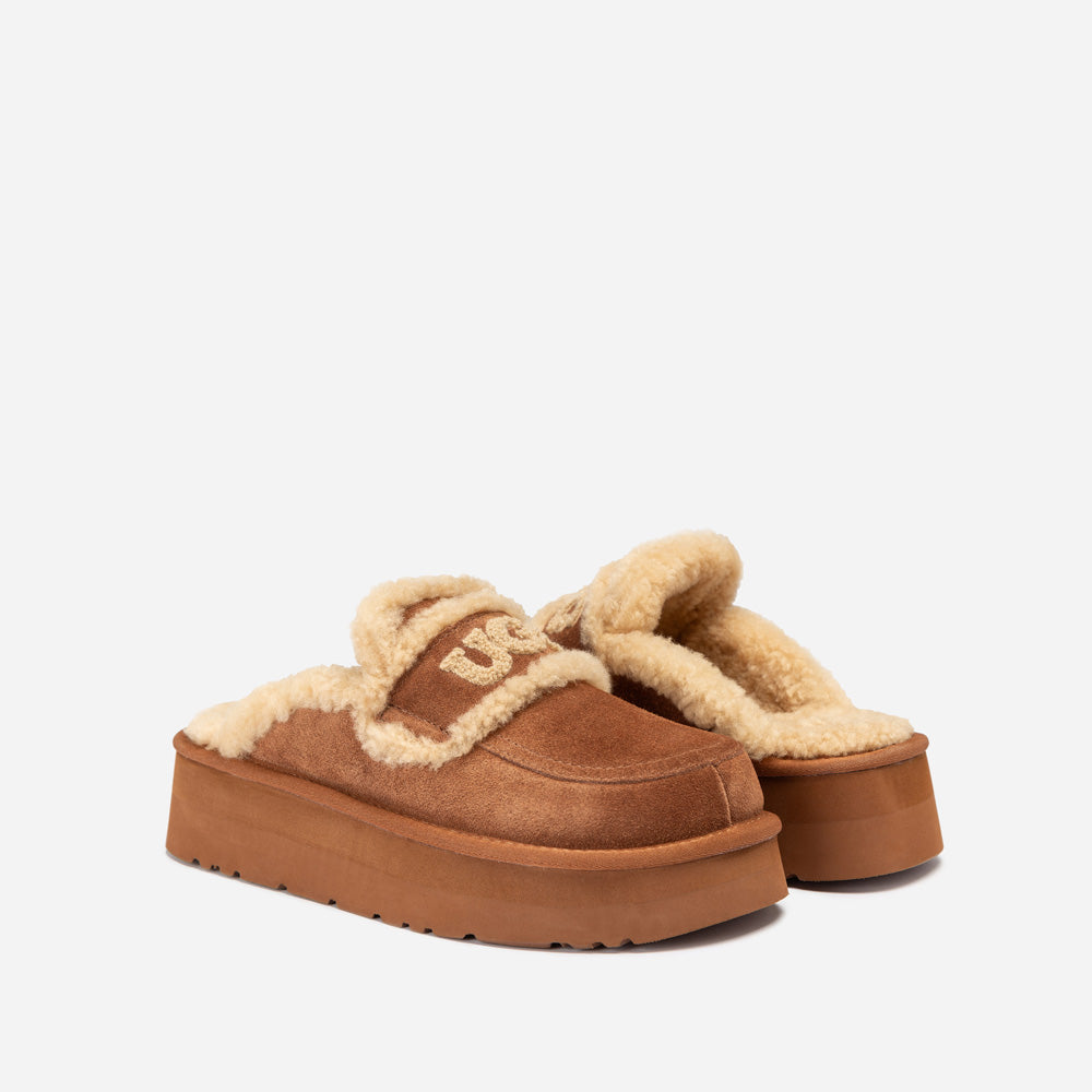 UggOZWEAR  Violet Shearling Platform Slipper OB938P