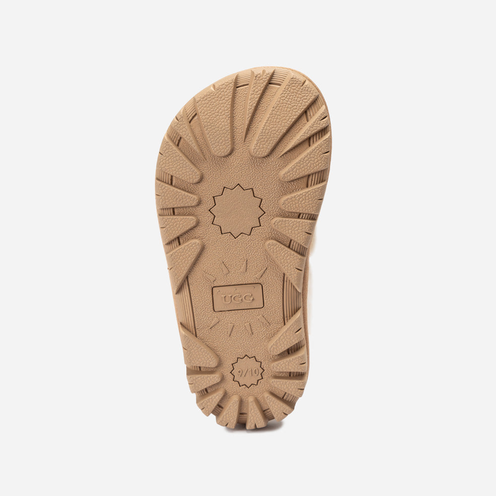 Ugg OZWEAR Kids Violet Shearling Slipper (Detachable Feature)