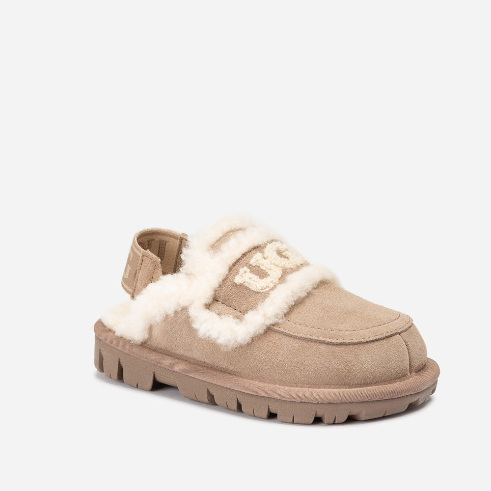 Ugg OZWEAR Kids Violet Shearling Slipper (Detachable Feature)