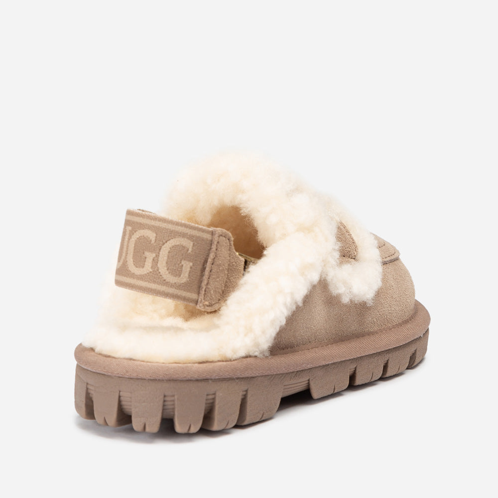 Ugg OZWEAR Kids Violet Shearling Slipper (Detachable Feature)