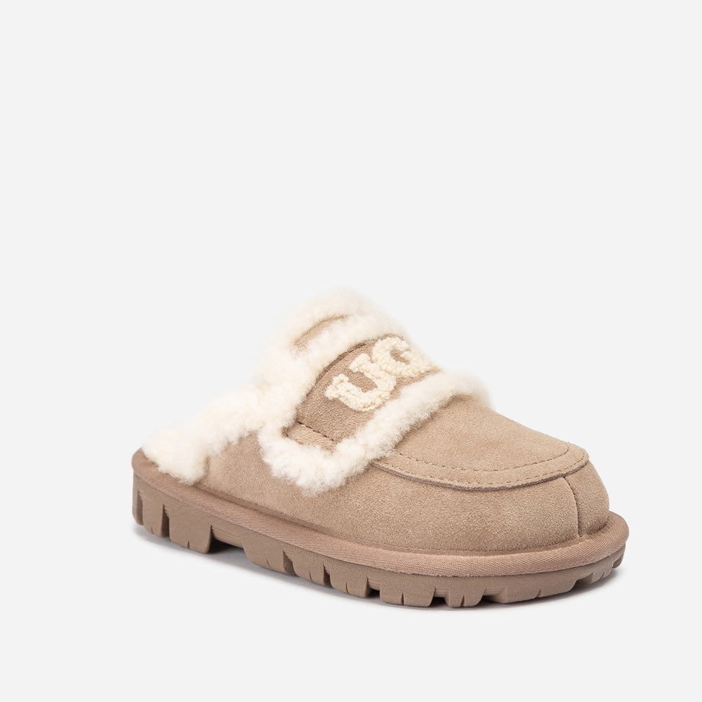 Ugg OZWEAR Kids Violet Shearling Slipper (Detachable Feature)