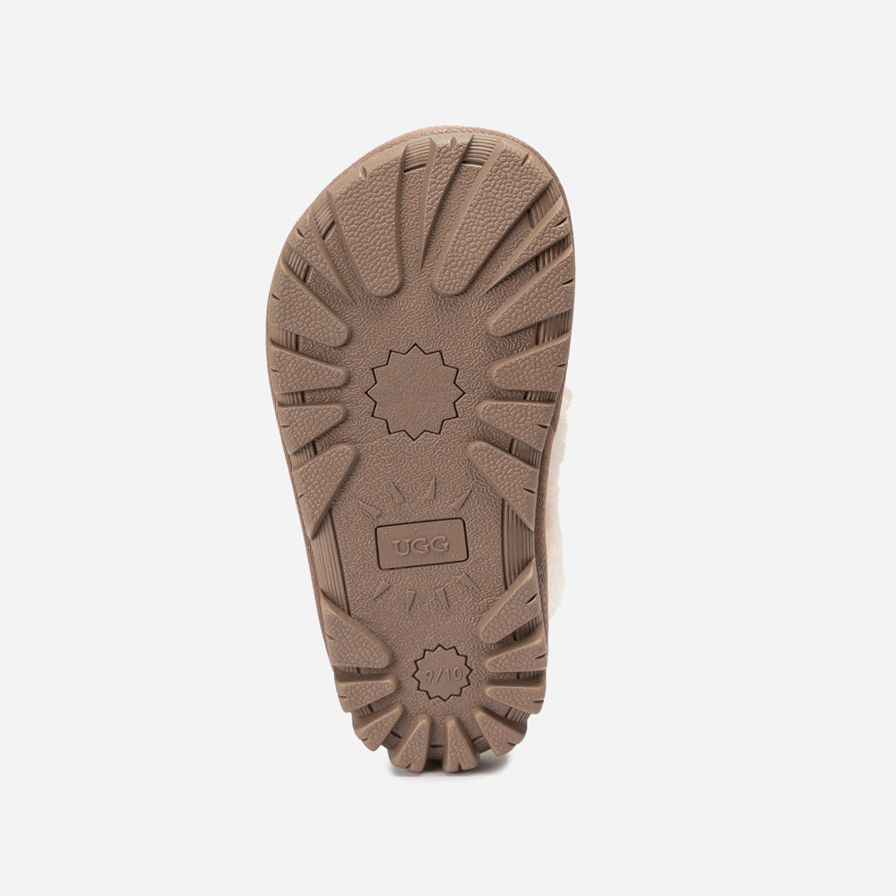Ugg OZWEAR Kids Violet Shearling Slipper (Detachable Feature)