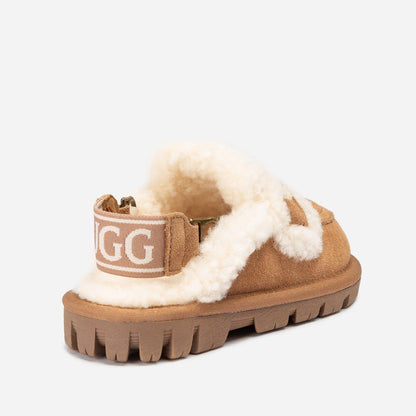 Ugg OZWEAR Kids Violet Shearling Slipper (Detachable Feature)