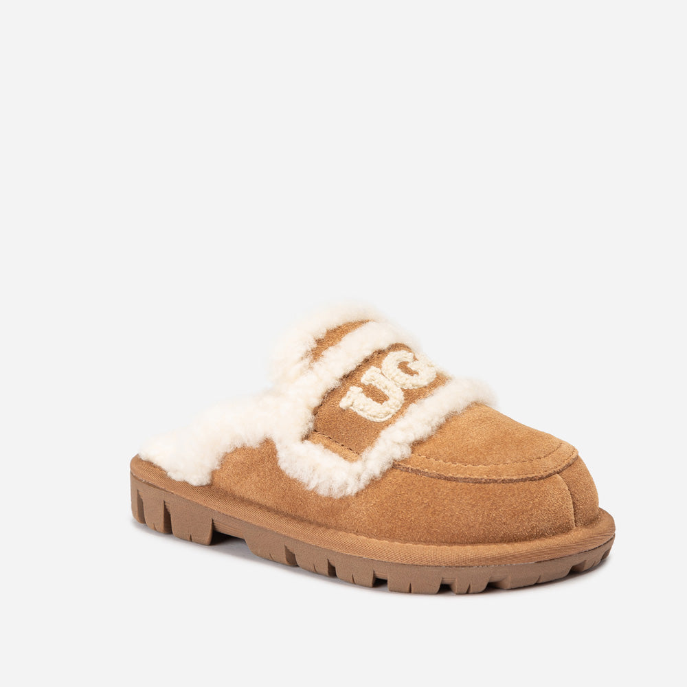 Ugg OZWEAR Kids Violet Shearling Slipper (Detachable Feature)