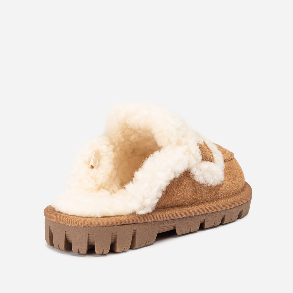 Ugg OZWEAR Kids Violet Shearling Slipper (Detachable Feature)