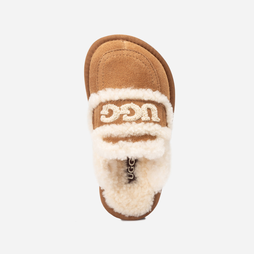 Ugg OZWEAR Kids Violet Shearling Slipper (Detachable Feature)