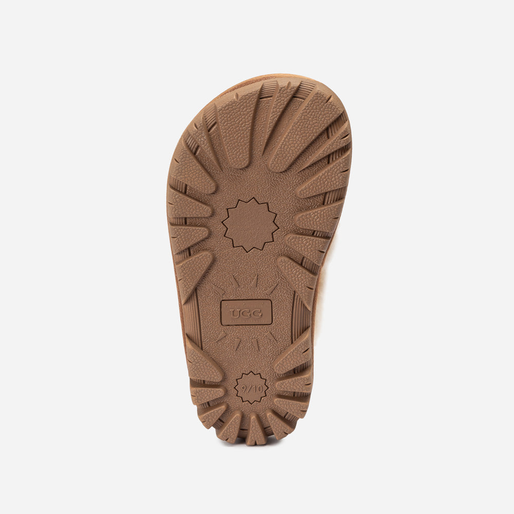 Ugg OZWEAR Kids Violet Shearling Slipper (Detachable Feature)