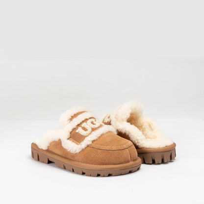 Ugg OZWEAR Kids Violet Shearling Slipper (Detachable Feature)