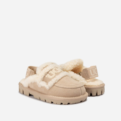 Ugg OZWEAR Kids Violet Shearling Slipper (Detachable Feature)