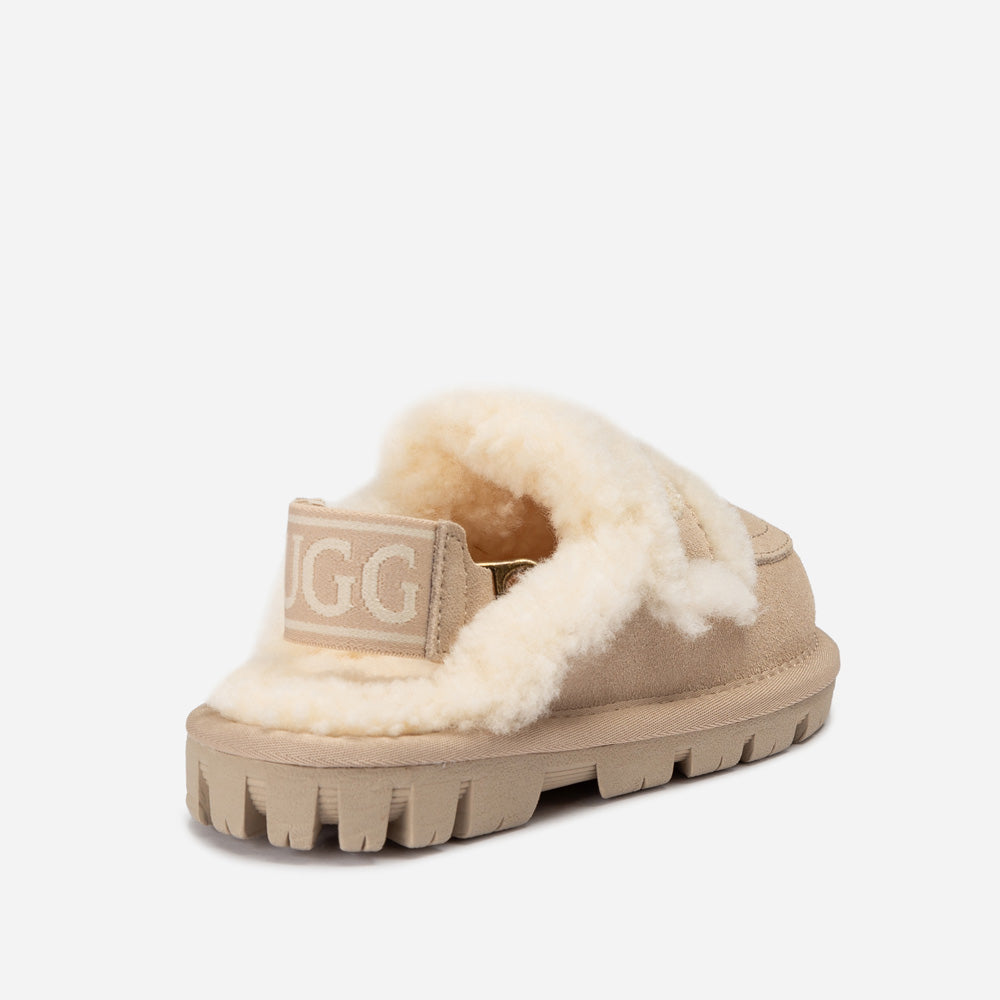 Ugg OZWEAR Kids Violet Shearling Slipper (Detachable Feature)