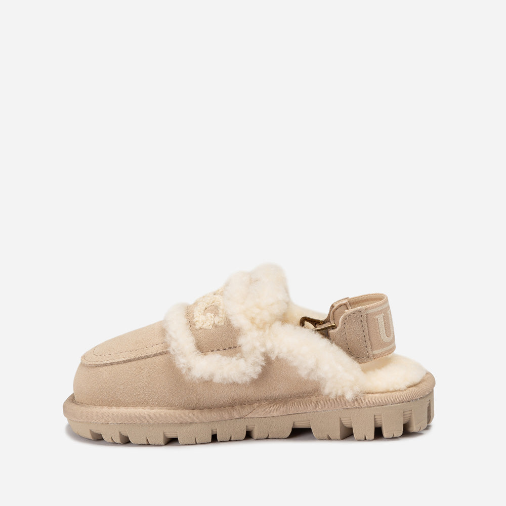 Ugg OZWEAR Kids Violet Shearling Slipper (Detachable Feature)