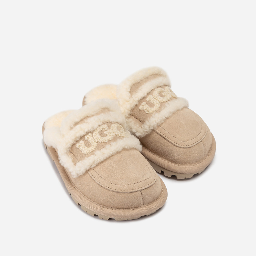 Ugg OZWEAR Kids Violet Shearling Slipper (Detachable Feature)