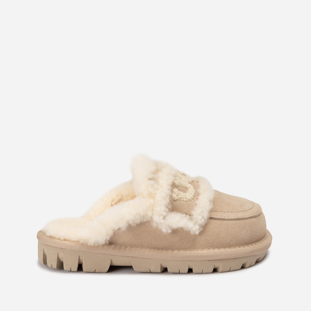 Ugg OZWEAR Kids Violet Shearling Slipper (Detachable Feature)