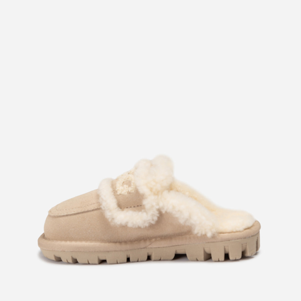 Ugg OZWEAR Kids Violet Shearling Slipper (Detachable Feature)